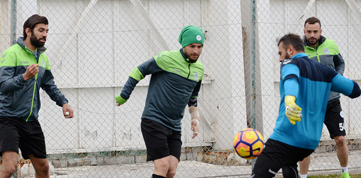 Atiker Konyaspor’umuz günü tek antrenmanla değerlendirdi