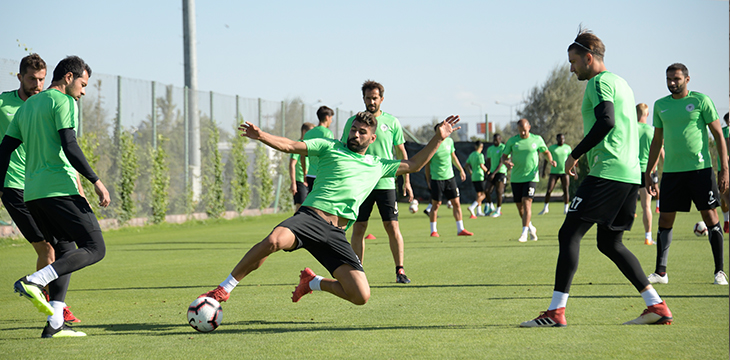 Atiker Konyaspor’umuzda B.B. Erzurumspor maçı hazırlıkları tamamlandı