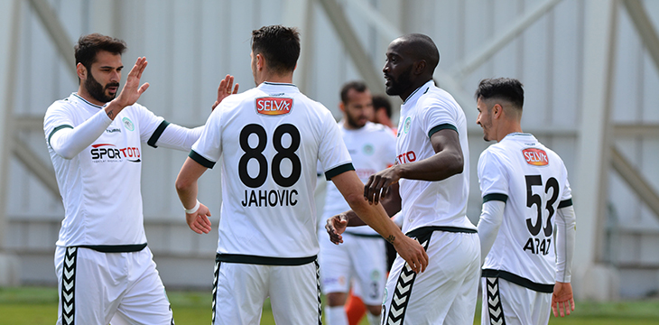 Atiker Konyaspor’umuz özel maçta Adanaspor’u 2-0 mağlup etti