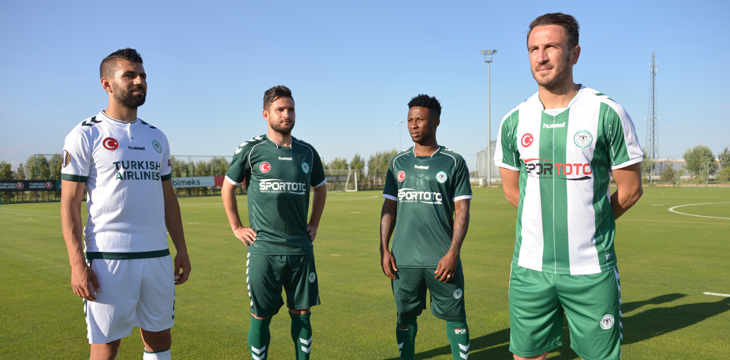 İşte Atiker Konyaspor'umuzun yeni sezon formaları