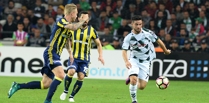 Atiker Konyaspor’umuz 17. haftada Fenerbahçe’yi konuk edecek