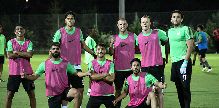 İki günlük izin sonrasında Bursaspor maçı hazırlıklarımız başladı