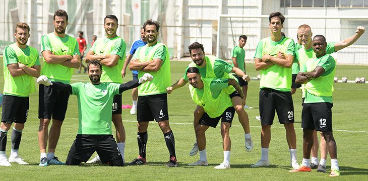 Atiker Konyaspor’umuz B.B. Erzurumspor maçı hazırlıklarını sürdürdü