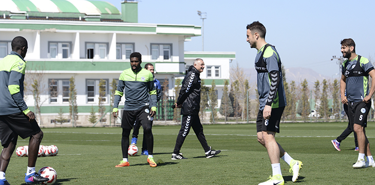 Takımımız Sivasspor ZTK Çeyrek Final rövanş maçı hazırlıklarına başladı