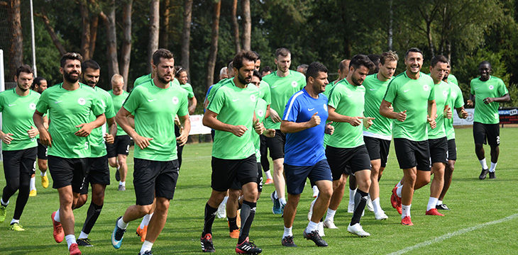 Atiker Konyaspor’umuz günü tek antrenmanla değerlendirdi