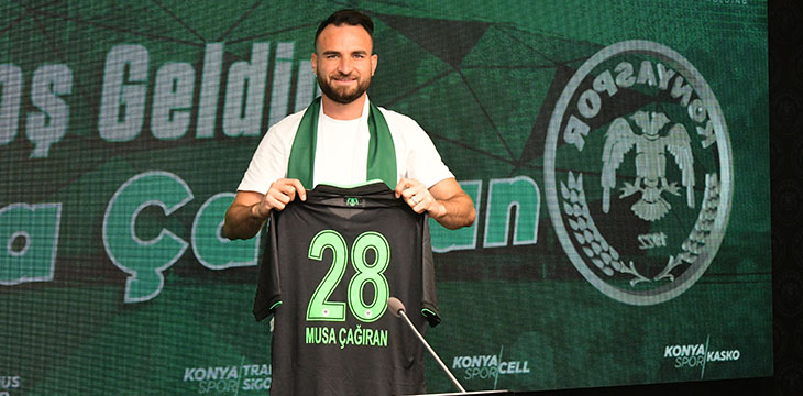 Musa Çağıran İttifak Holding Konyaspor’umuz ile 2 yıllık sözleşme imzaladı