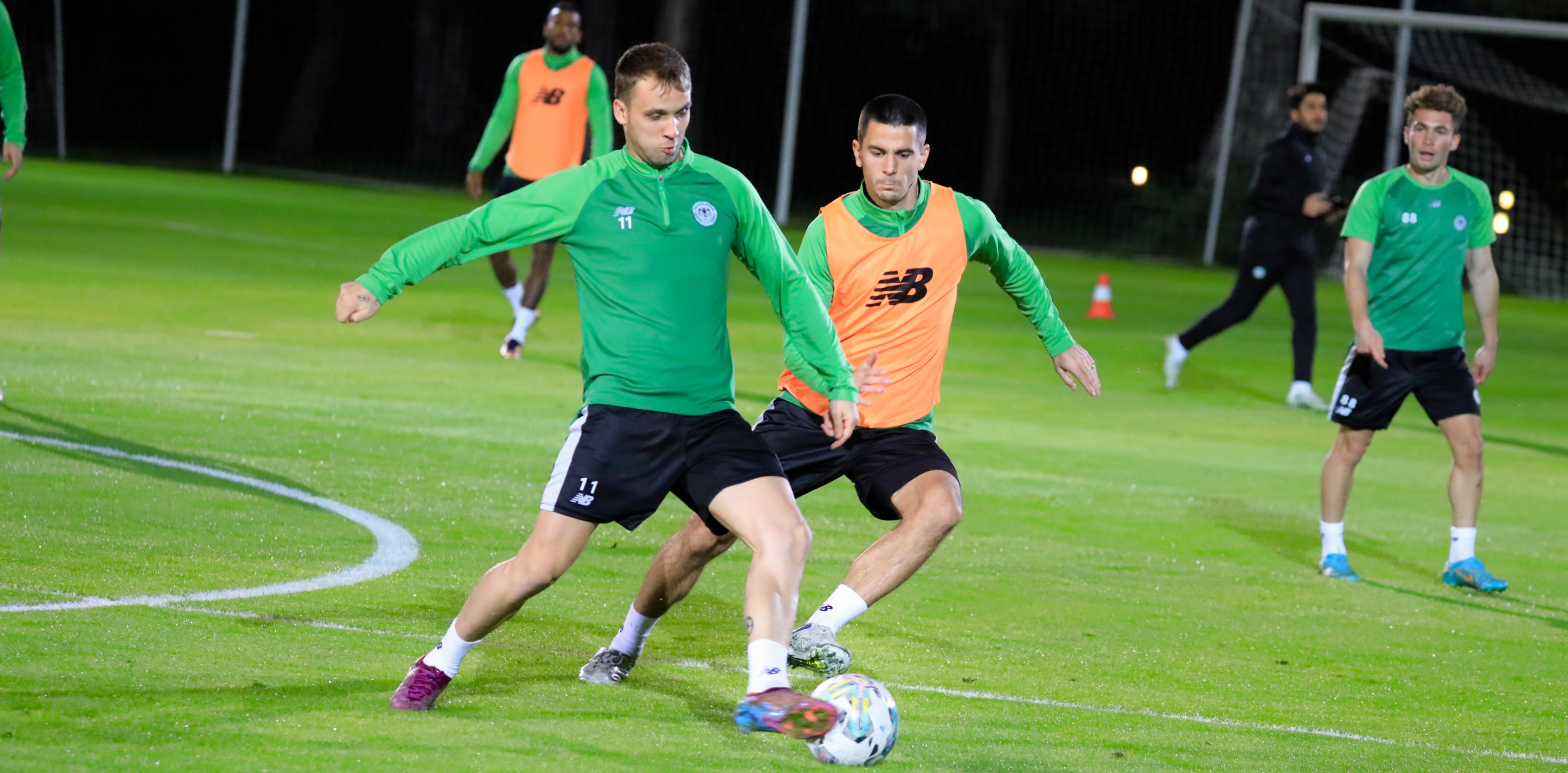 Takımımız Antalya kampındaki ilk çalışmasını yaptı