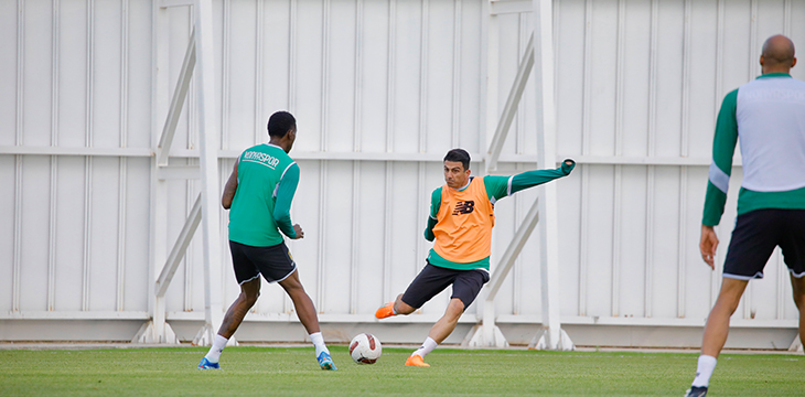 Kayserispor maçı hazırlıklarına devam ediyoruz