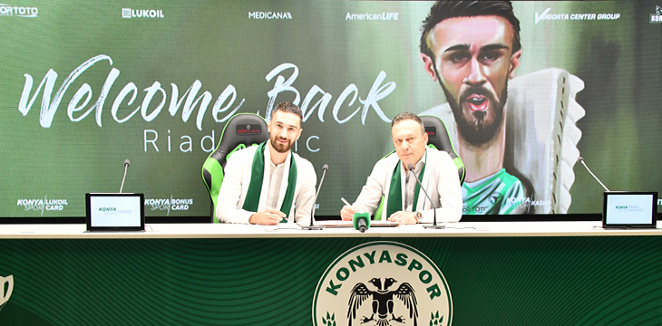 Riad Bajic yeniden Konyaspor’umuzda!