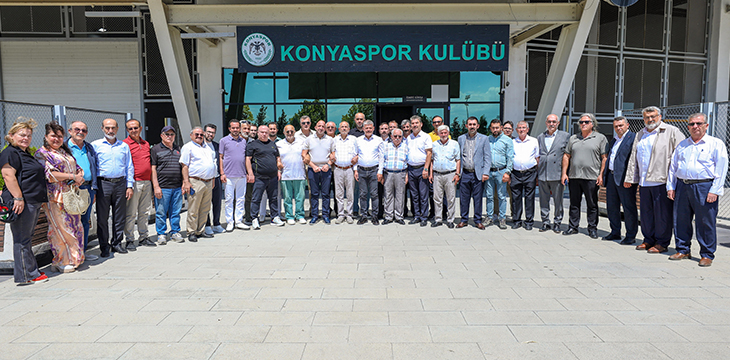 Konya Eşrafı Başkanımız Ömer Atiker'i ziyaret etti