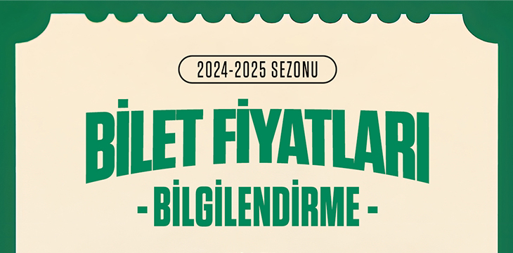 Bilet Fiyatları Bilgilendirme
