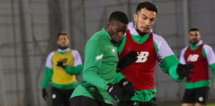 Rizespor maçı hazırlıklarına başladık