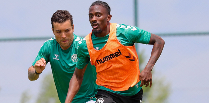 Günün ilk antrenmanımızı tamamladık