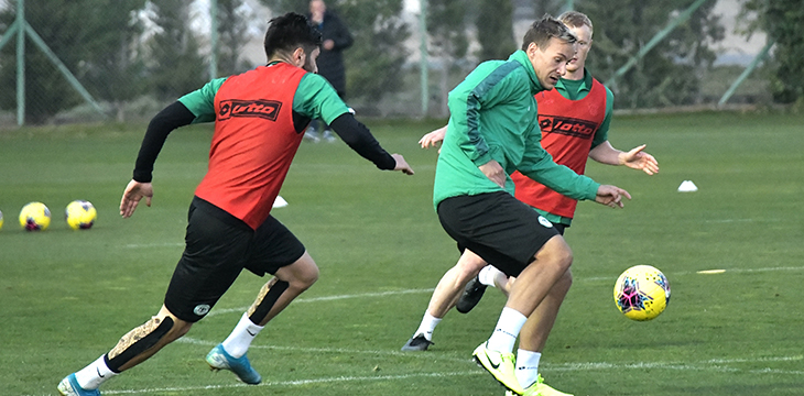 Takımımızda Demir Grup Sivasspor maçının hazırlıkları başladı