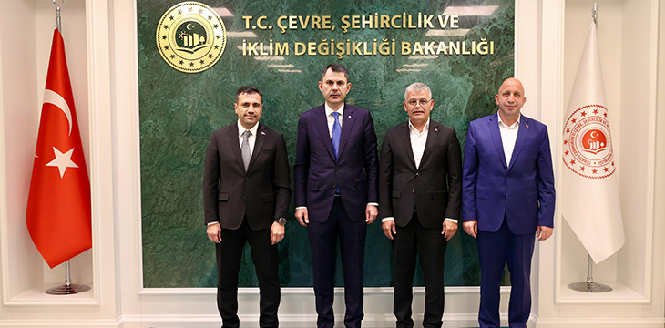 Sayın Bakanımız Murat Kurum’u Ziyaret Ettik