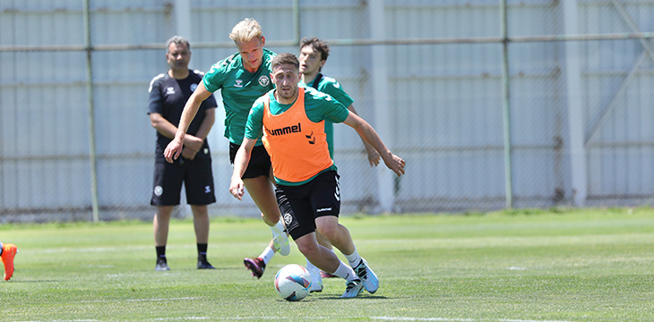 Günün ilk antrenmanını tamamladık