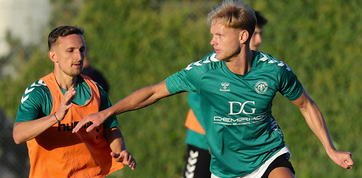 Başakşehir maçı hazırlıklarına başladık