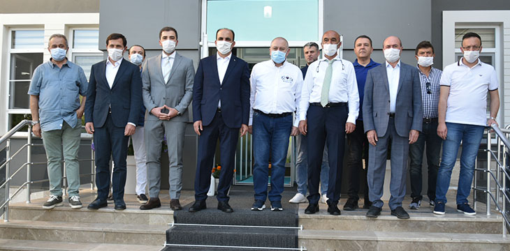 Belediye Başkanlarımızdan takımımıza destek ziyareti