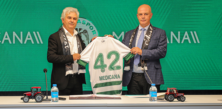 Medicana ile sponsorluk anlaşması imzaladık