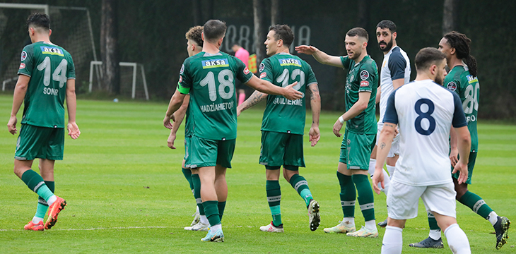 Hazırlık karşılaşmasında MKE Ankaragücü’nü 1-0 mağlup ettik