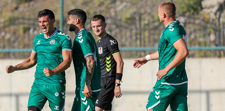 Hazırlık maçında Çaykur Rizespor ile karşılaştık