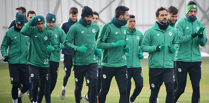 İttifak Holding Konyaspor’umuz Antalyaspor maçı hazırlıklarına başladı