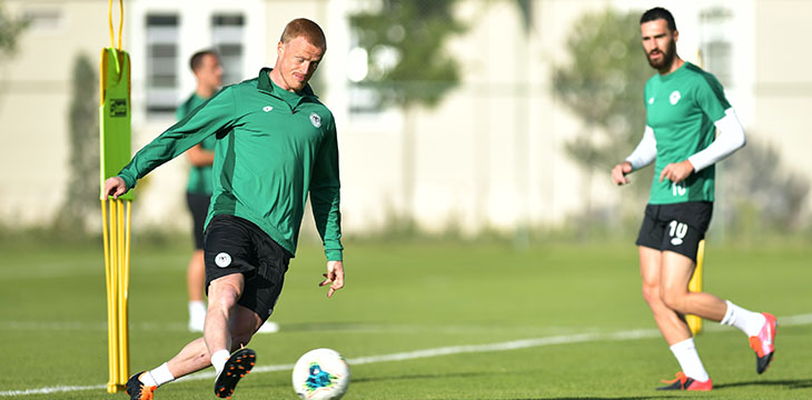 Takımımız günü yapılan tek antrenmanla değerlendirdi