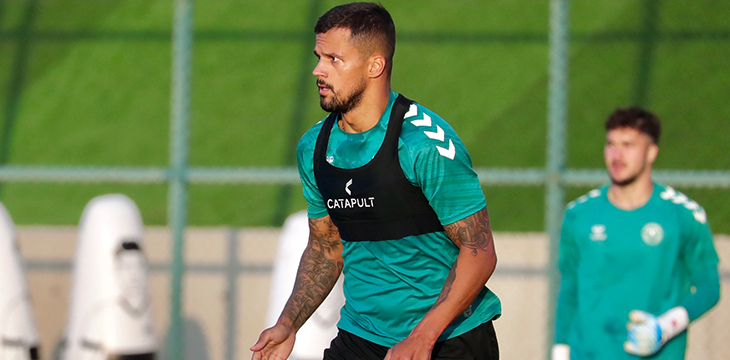 Erzurum'da günü çift antrenmanla tamamladık