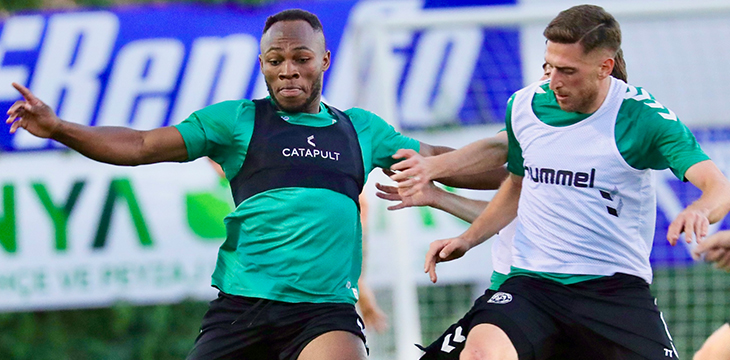 Göztepe maçı hazırlıklarına başladık