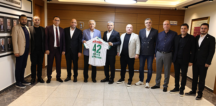 Konya Sanayi Odası Başkanımızı ziyaret ettik