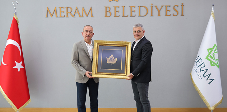 Meram Belediye Başkanımızı ziyaret ettik