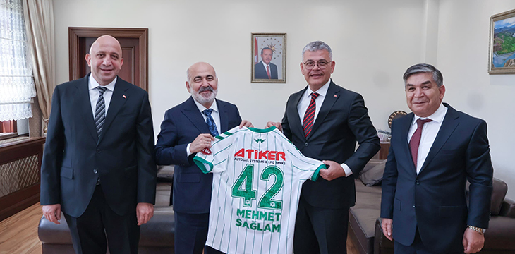 İçişleri Bakan Yardımcımız Sayın Mehmet Sağlam'ı ziyaret ettik