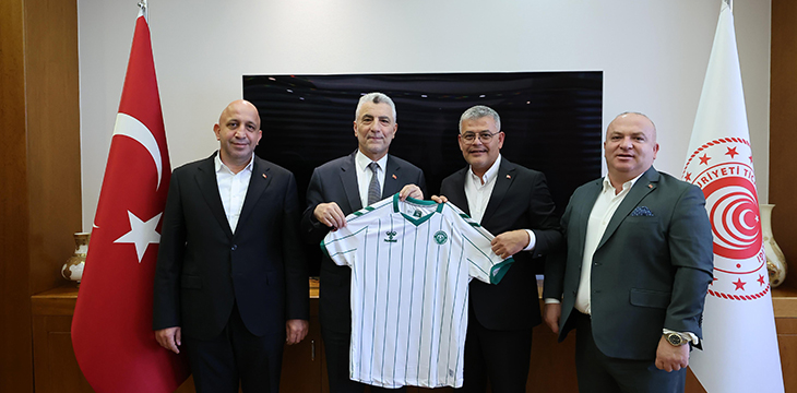 Ticaret Bakanımız Sayın Ömer Bolat'ı ziyaret ettik