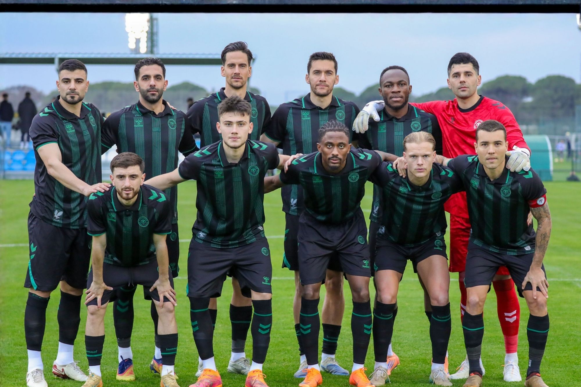 Craiova ile hazırlık maçında karşılaştık