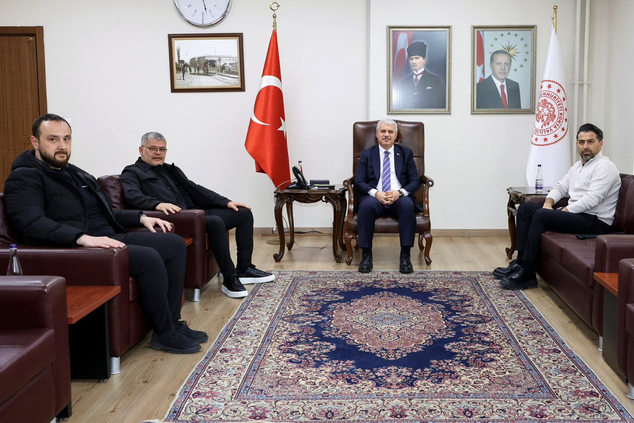 Valimiz Sayın İbrahim Akın'ı ziyaret ettik.