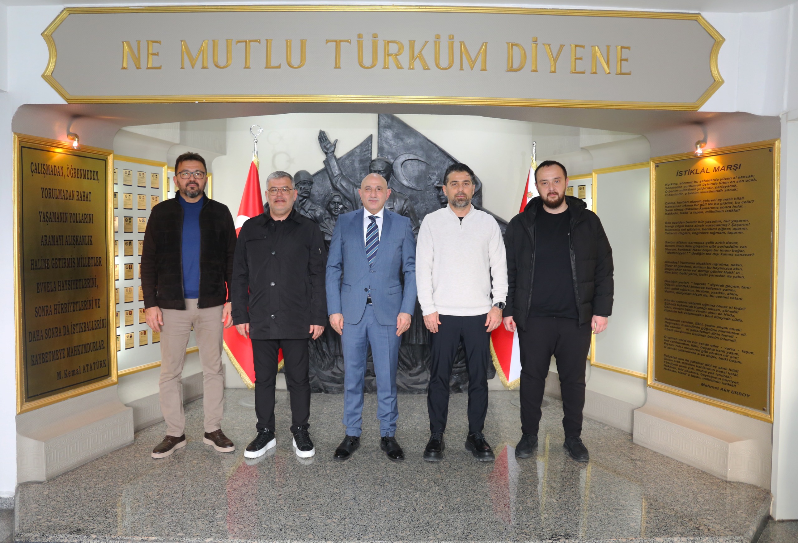 İl Emniyet Müdürümüz Sayın Maksut Yüksek'i ziyaret...