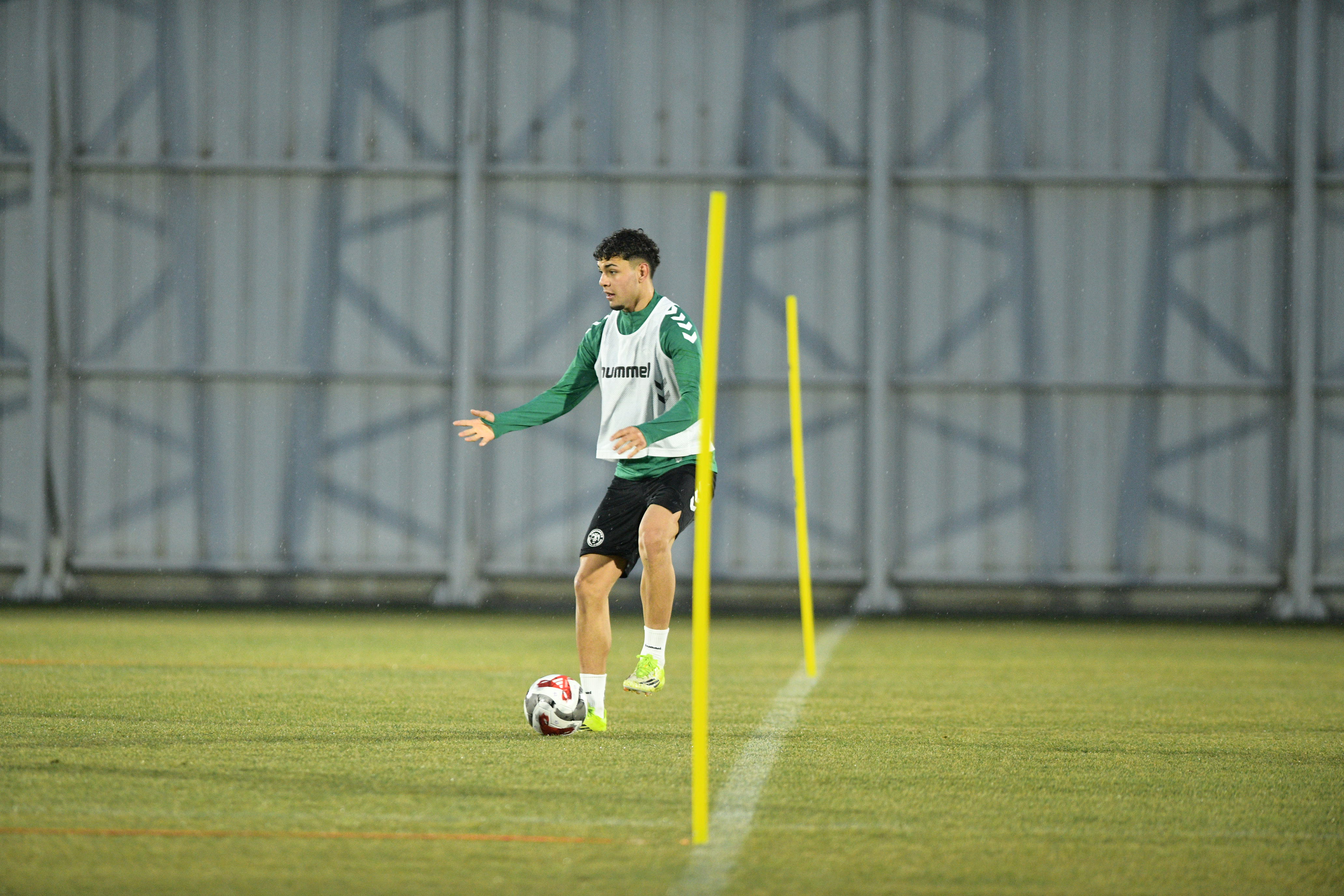 Aliağa Futbol Kulübü maçı hazırlıklarına başladık