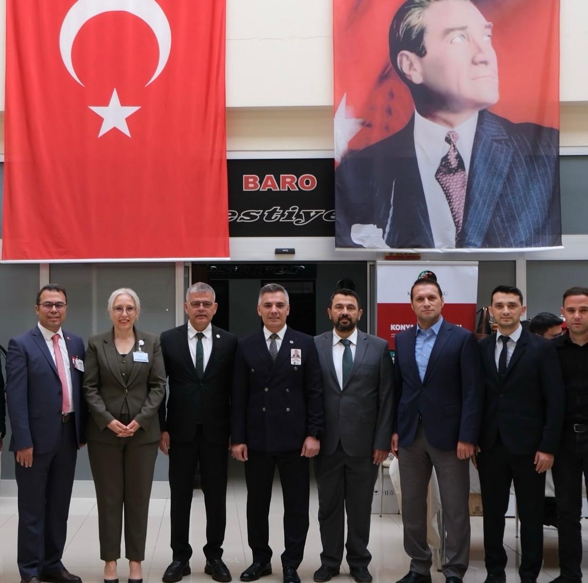 Başkanımız Ömer Atiker, Konya Barosu seçimlerinde...