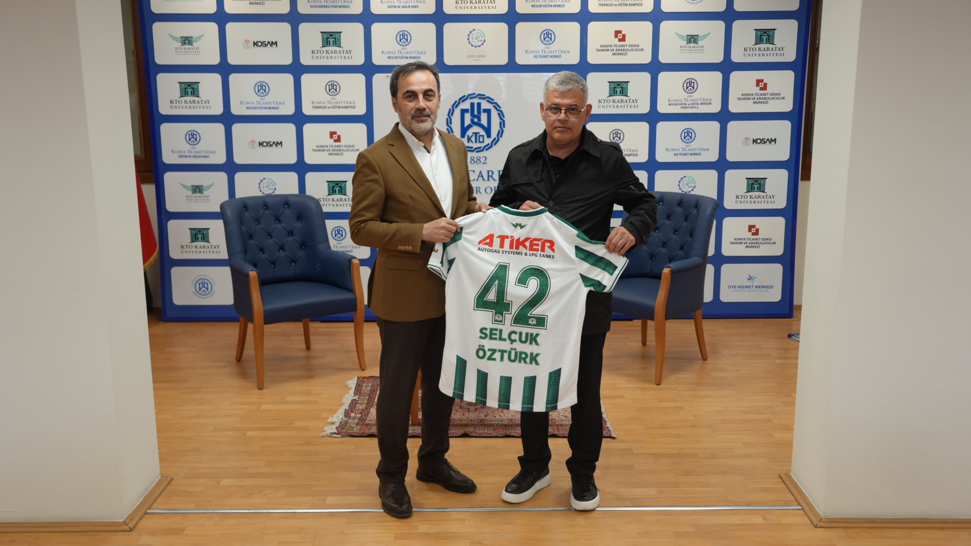 Konya Ticaret Odası Başkanı Sayın Selçuk Öztürk'ü...